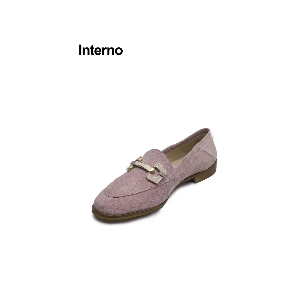 Mocassino camoscio rosa Interno.webp
