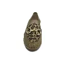 Mocassino camoscio camel e cavallino Frontale.webp