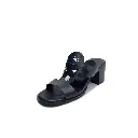 ART.0017 Sandali ciabatta in Vera Pelle Nero