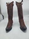 ART.283 Boots Dark brown leather Made in Italy