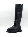 ART.41 Stivali in pelle nera Made in Italy