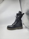 ART.289 Stivali in pelle nera Made in Italy