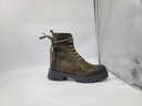 ART.287 Boots Green suede Made in Italy