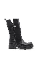 ART.262 Women's Boot in Black leather Made in Italy