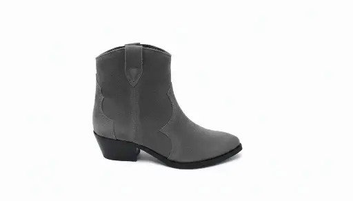 [SPECIAL SALE] Tex 30.04bw – Texan-style ankle boots – grey suede genuine leather